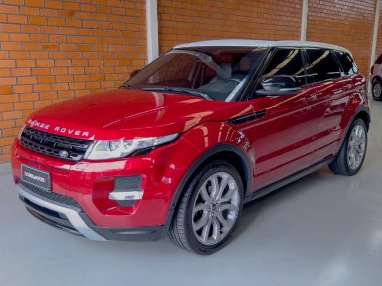 LAND ROVER - RANGE ROVER EVOQUE - 2013/2013 - Vermelha - R$ 114.990,00